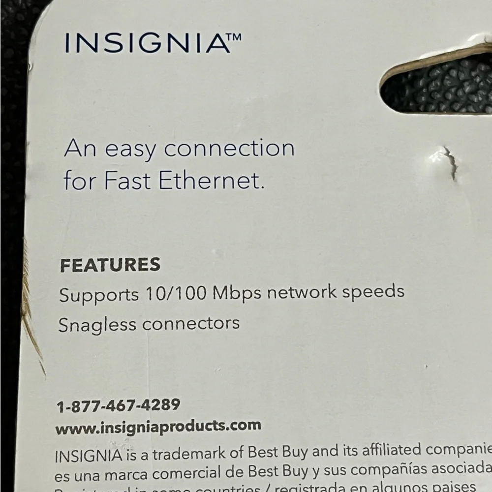 NEW Insignia Cat-5e Network Cable, 25', 1000 Mbps